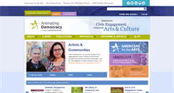 Desktop Screenshot of animatingdemocracy.org